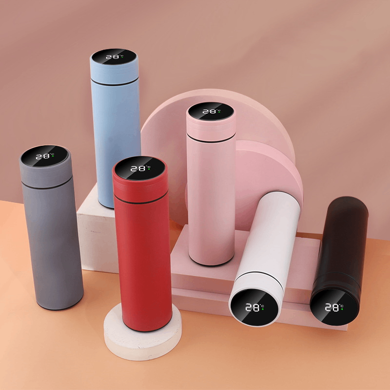 Vacuum Flask with LED Temperature Display