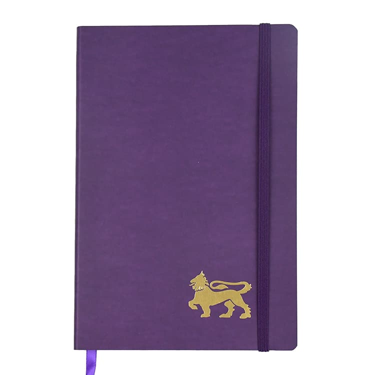 Soft cover leather notebook