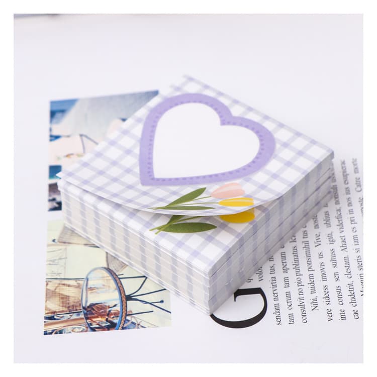 Heart Shape Sticky Notes 