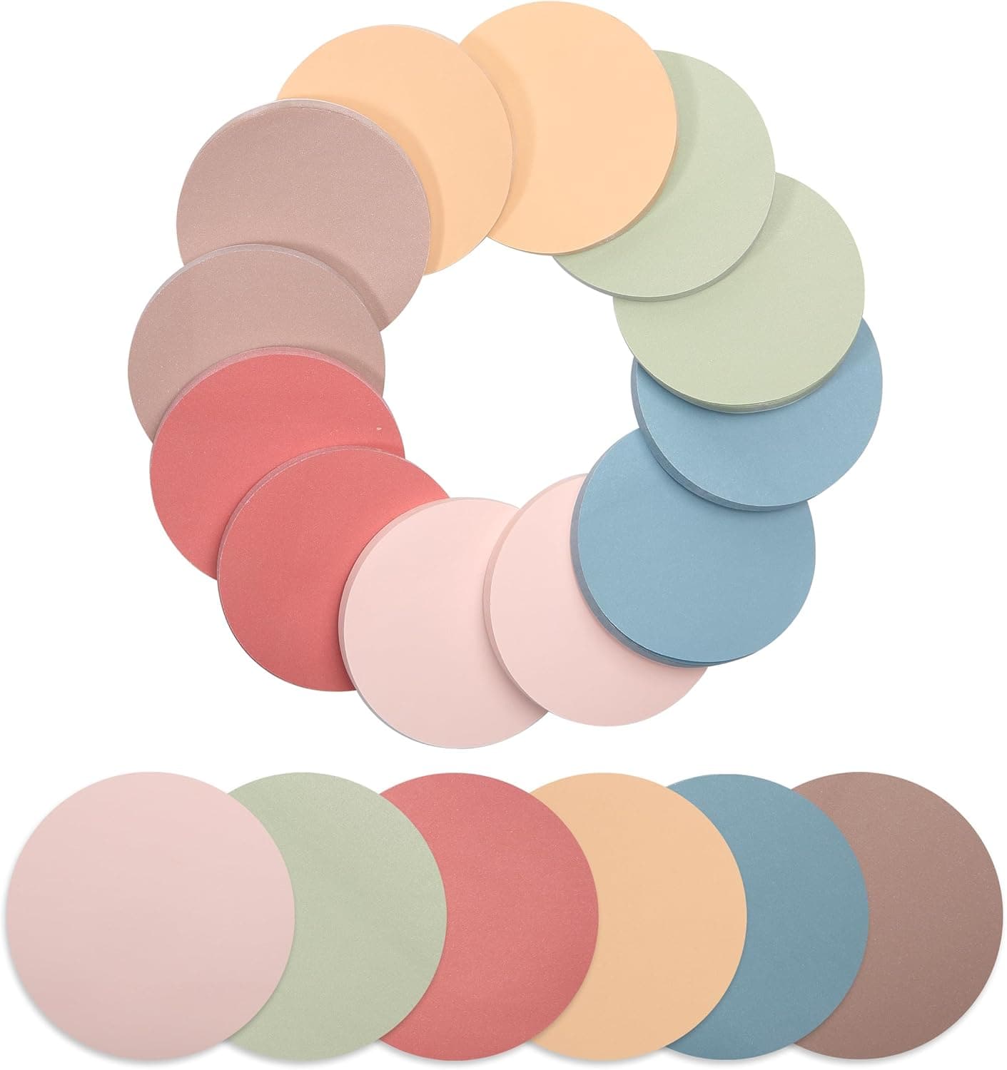 Colorful Round Sticky Notes