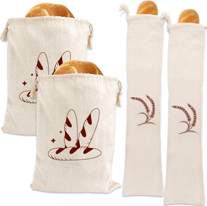 Cotton Bag For Bread