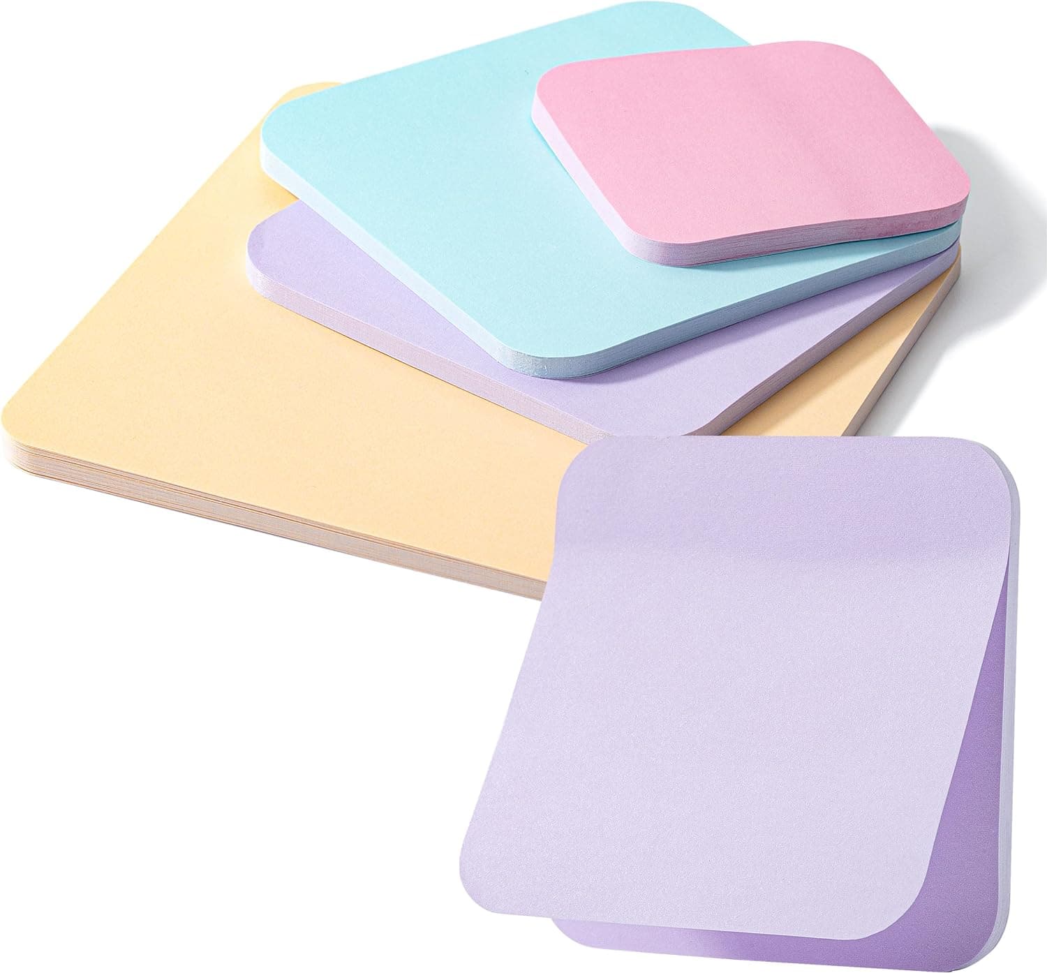 Four Color Sticky Notes Set