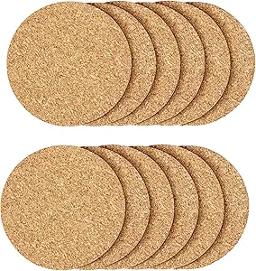 100% Natural Cork Bulk Coasters